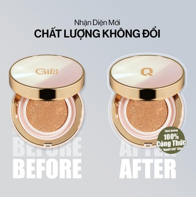 Phấn nước Glamrr Q Long Wear DD Cushion SPF50+/PA+++