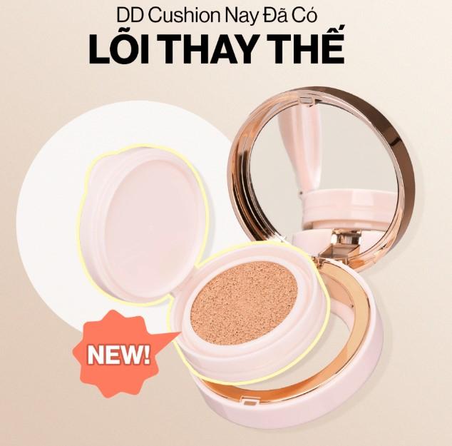 Phấn nước Glamrr Q Long Wear DD Cushion SPF50+/PA+++