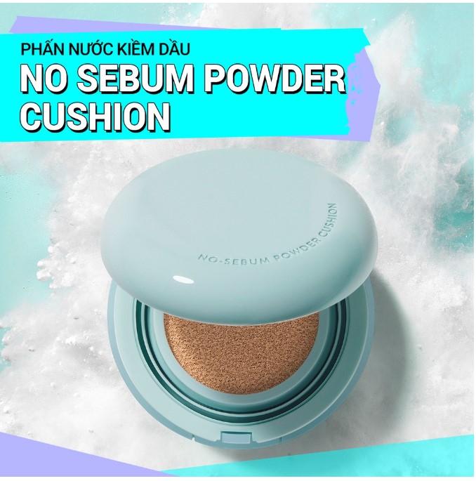 Phấn nước kiềm dầu SPF 29 PA++  innisfree No Sebum Powder Cushion