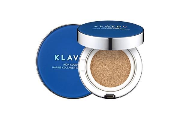 Phấn Nước Klavuu BLUE PEARLSATION High Coverage Marine Collagen Aqua Cushion - 21