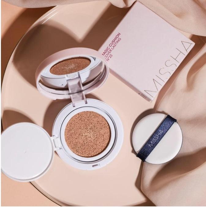 Phấn nước Missha Magic Cushion Cover Lasting SPF50+/PA+++ 15g