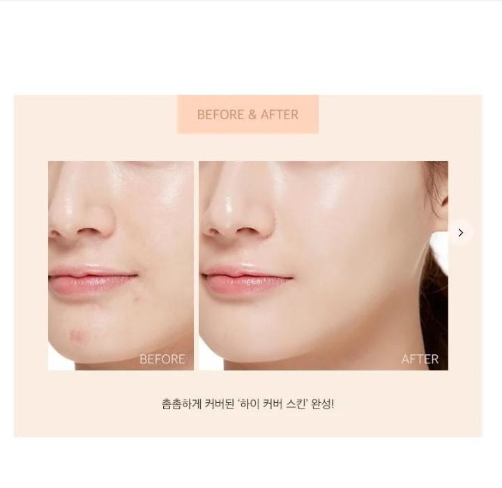 Phấn nước Missha Magic Cushion Cover Lasting SPF50+/PA+++ 15g