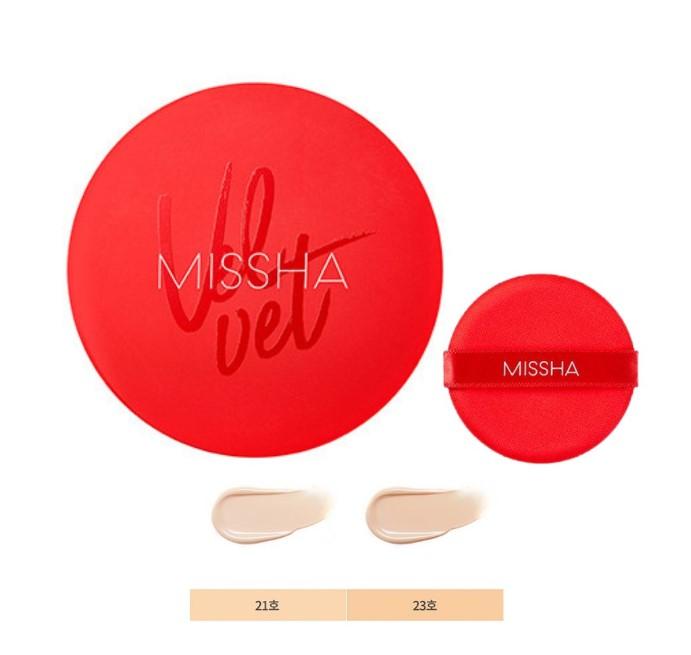 Phấn nước Missha Velvet Finish Cushion SPF50+ PA+++