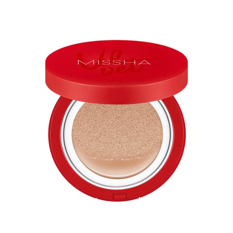 Phấn nước mỏng mịn, che phủ tốt, lâu trôi Missha Velvet Finish Cushion SPF50+ PA+++