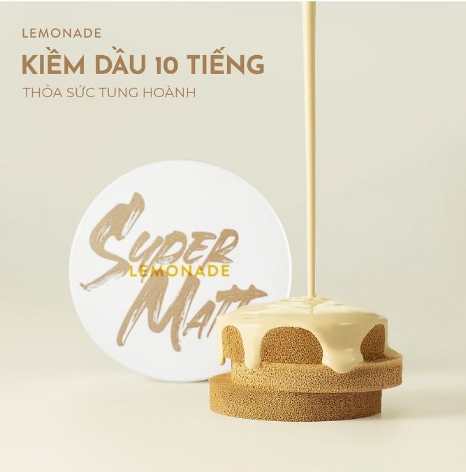 Phấn nước siêu kiềm dầu Lemonade Supermatte Cushion