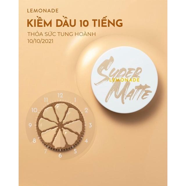 Phấn nước siêu kiềm dầu Lemonade Supermatte Cushion 15g