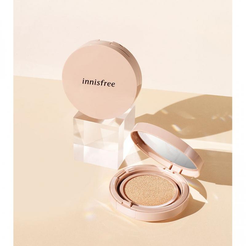 Phấn nước trang điểm căng bóng innisfree Skin Fit Glow Cushion SPF34 PA+