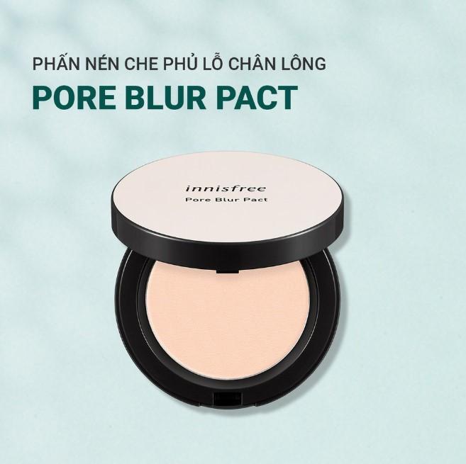 Phấn phủ che phủ lỗ chân lông dạng nén innisfree Pore Blur Pact