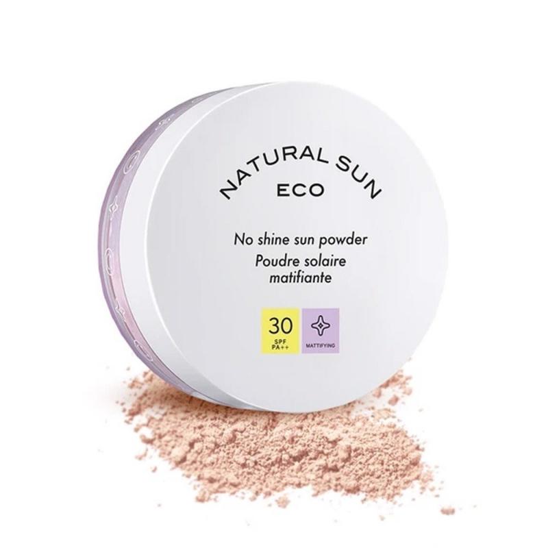 Phấn phủ chống nắng kiềm dầu Thefaceshop Natural Sun Eco No Shine Sun Powder SPF30 Pa++