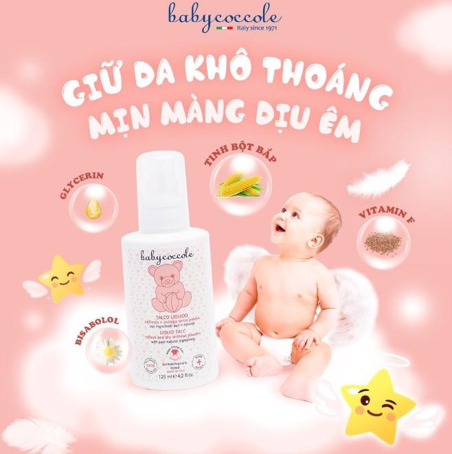 Phấn rôm Babycoccole 0M+