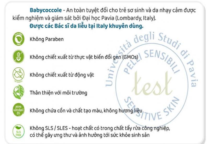 Phấn Rôm Nước cho Bé Babycoccole