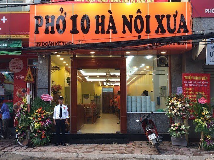 Phở 10 Hà Nội Xưa