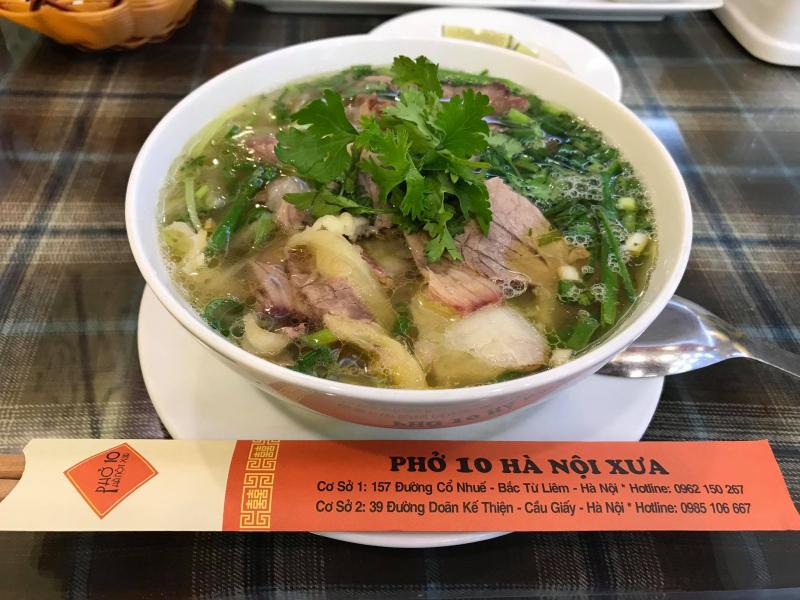 Phở 10 Hà Nội Xưa