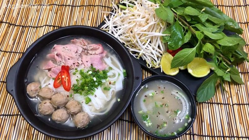 Phở bò viên Hớn Hưng