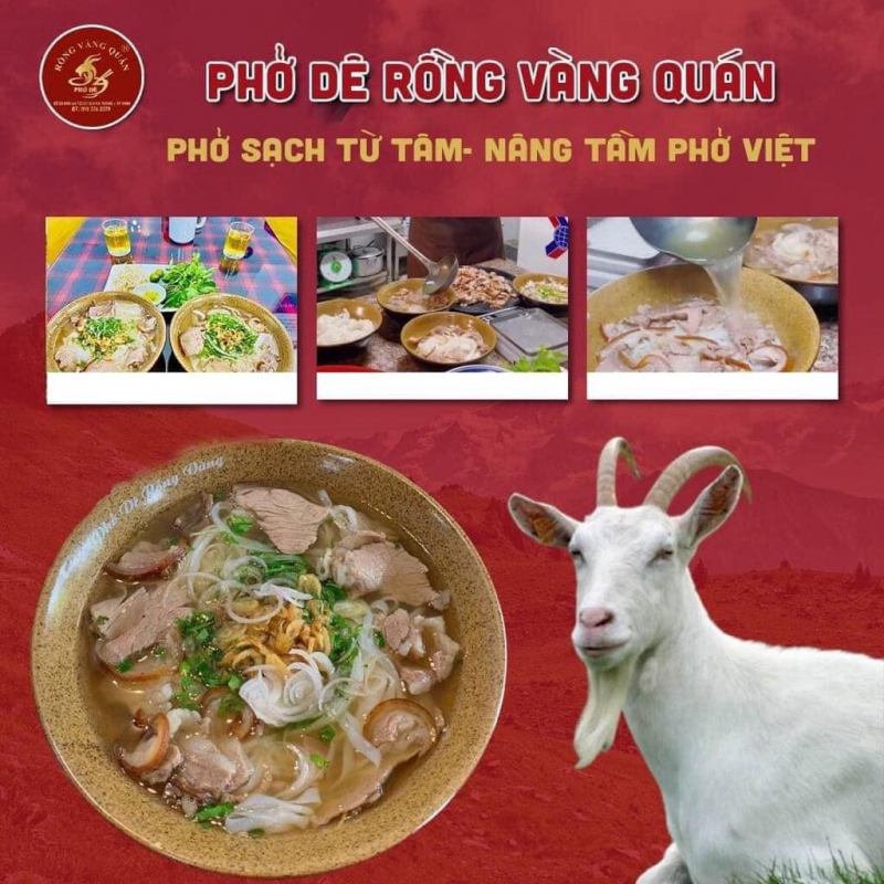 Phở Dê - Rồng Vàng Quán