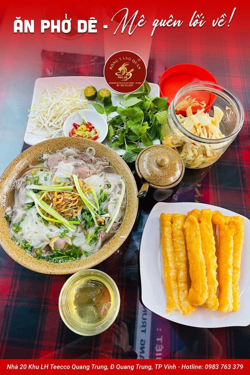 Phở Dê - Rồng Vàng Quán