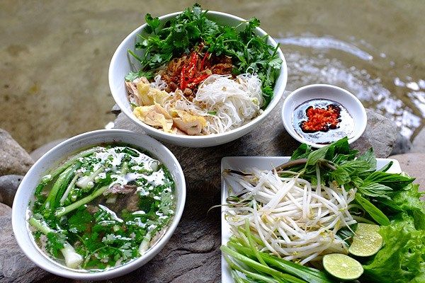 Món phở khô Gia Lai