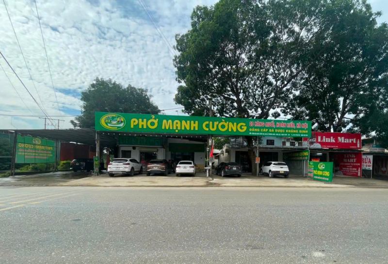 Phở Mạnh Cường - Quán ăn sáng nên thử một lần tại Hoà Lạc