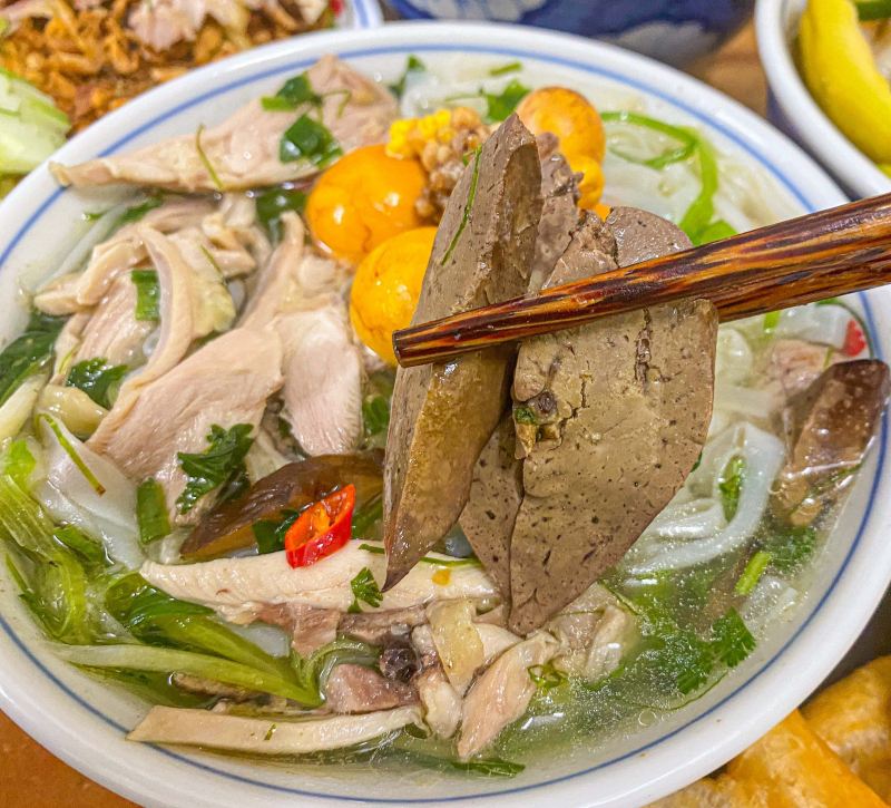 Phở, miến gà Kỳ Đồng