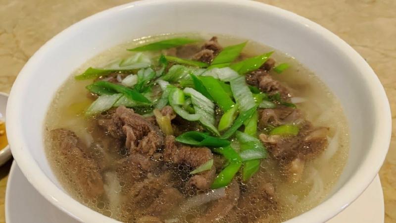 Phở nạm bò