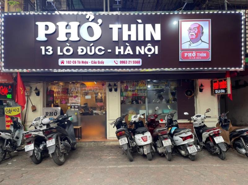 Phở Thìn 13 Lò Đúc