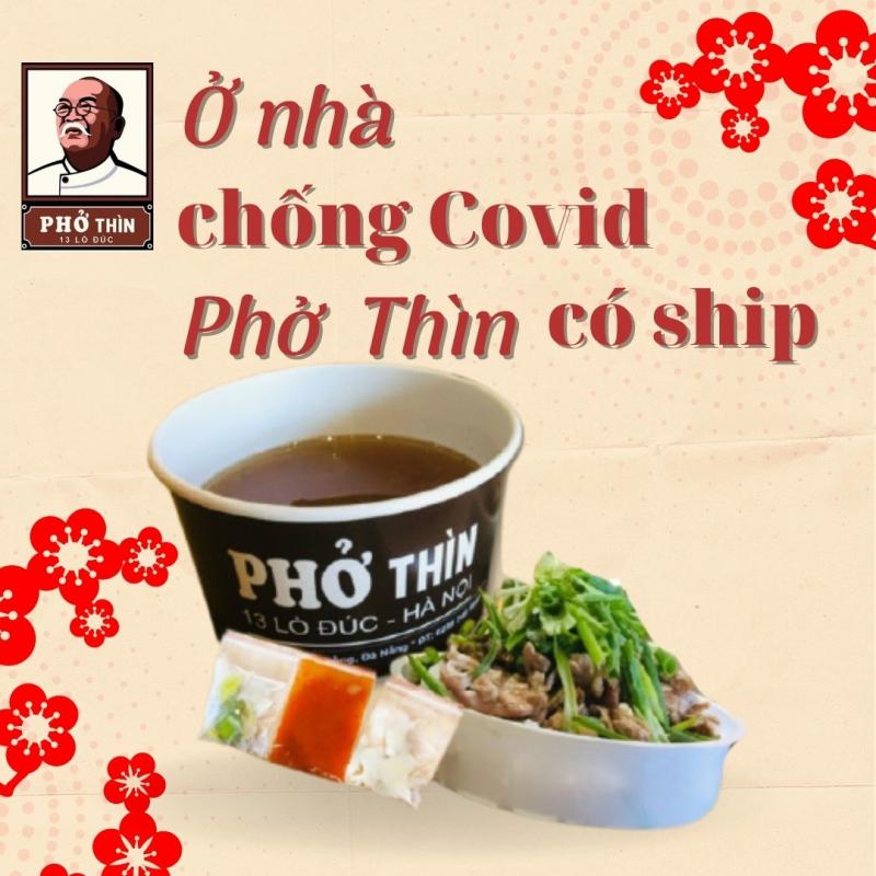 Phở Thìn 13 Lò Đúc tại Đà Nẵng - cơ sở G15 Phạm Văn Đồng