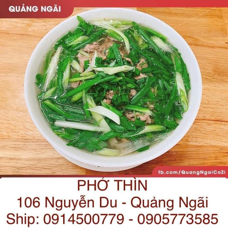 Phở THÌN Lò Đúc - Quảng Ngãi