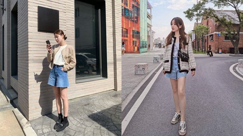 Phối đồ với quần short