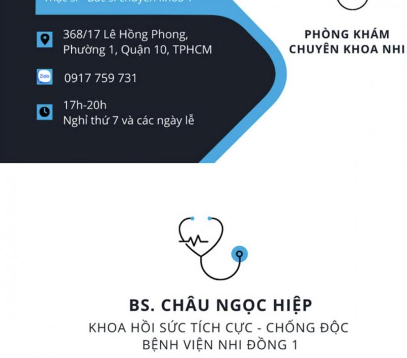 Phòng khám Bs Châu Ngọc Hiệp