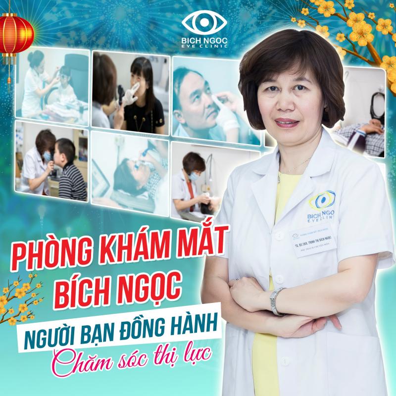 Đội ngũ nhân viên chuyên khoa mắt Bích Ngọc tận tình