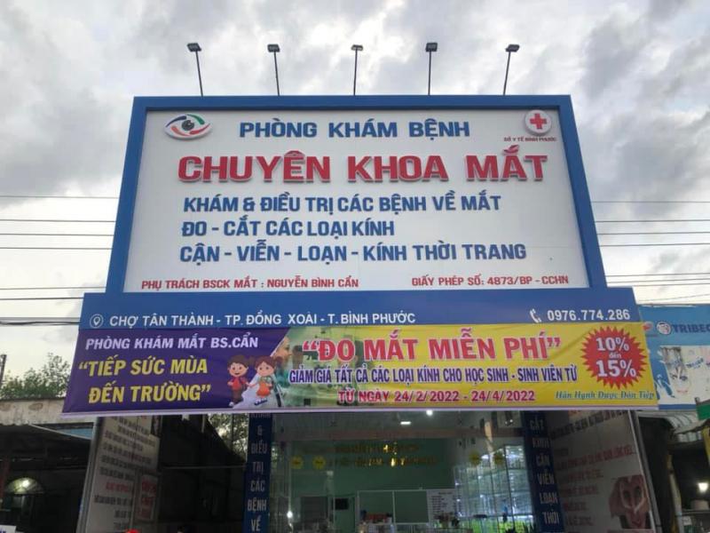 Phòng khám Chuyên khoa Mắt BS. Cẩn