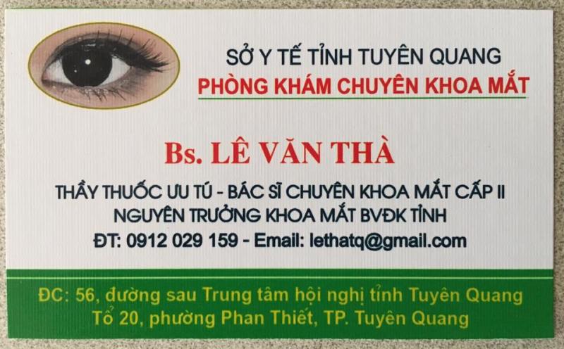 Phòng khám chuyên khoa mắt, kính mắt 56