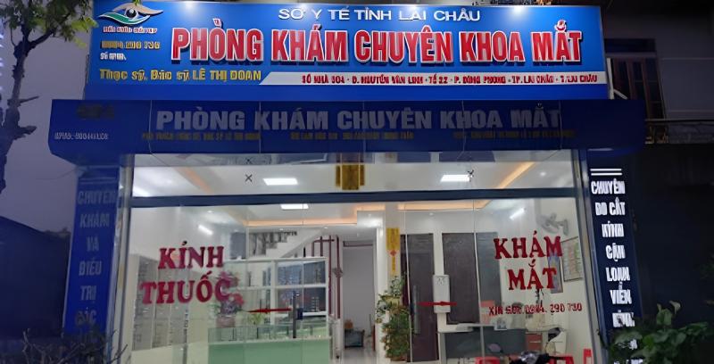 Phòng khám chuyên khoa mắt Lê Thị Doan