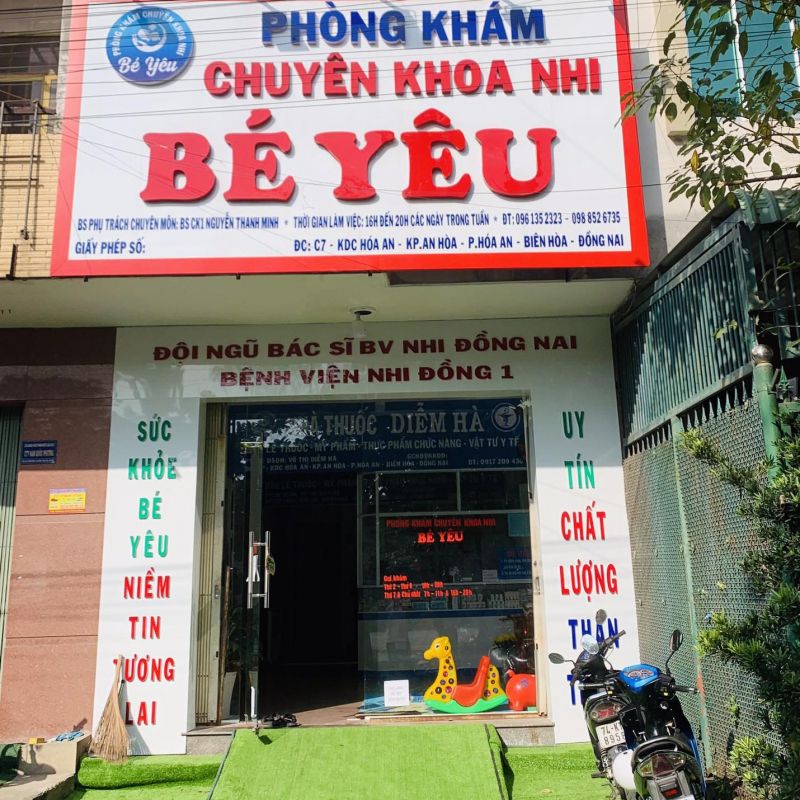 Phòng khám chuyên khoa nhi Bé Yêu