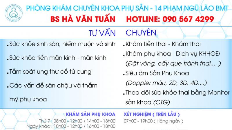 Phòng khám Chuyên khoa Phụ Sản - 14 Phạm Ngũ Lão