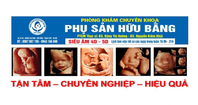 Phòng khám chuyên khoa Sản Nhi Hữu Bằng