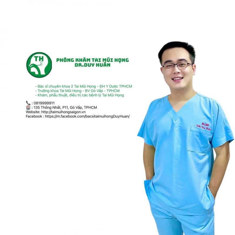 Phòng khám chuyên khoa Tai Mũi Họng BS CKII Trần Duy Huân