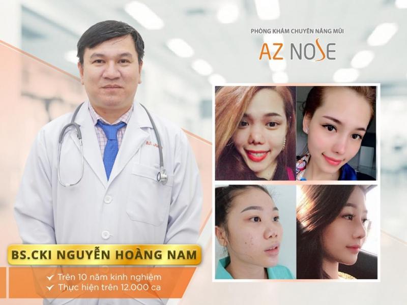 Phòng khám chuyên nâng mũi AZ NOSE - bác sĩ Nguyễn Hoàng Nam