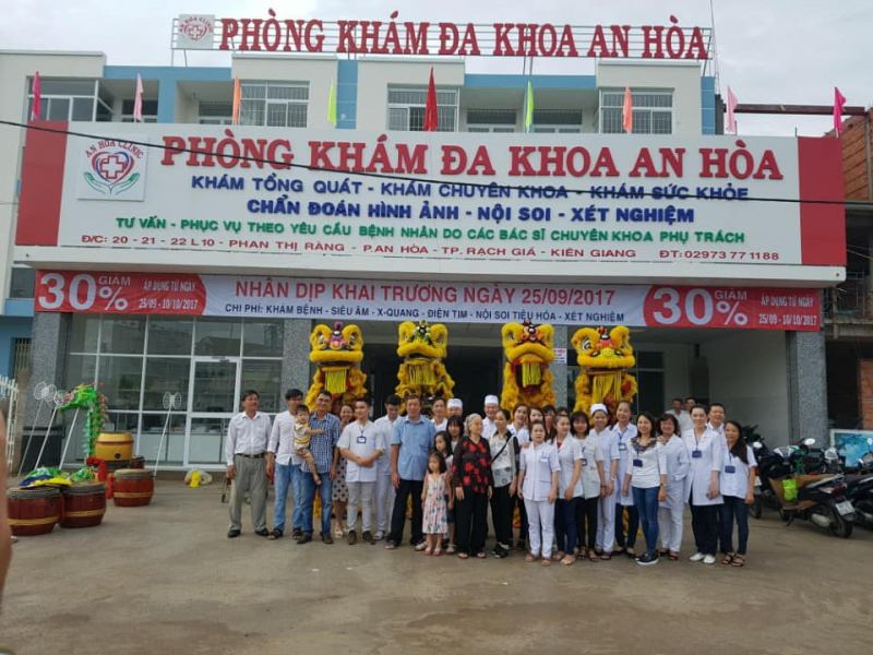 Phòng khám Đa Khoa An Hòa Kiên Giang