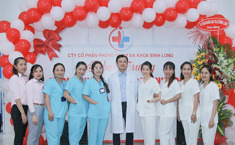 Đội ngũ y, bác sỹ phòng khám đa khoa Bình Long