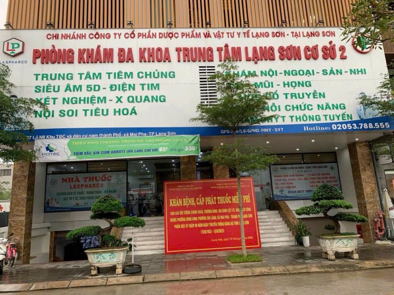 Phòng khám Đa khoa Trung tâm Lạng Sơn