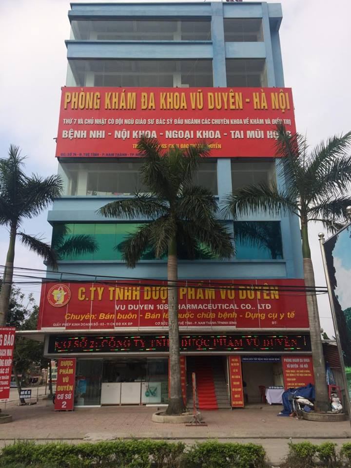 Phòng khám đa khoa Vũ Duyên - Hà Nội