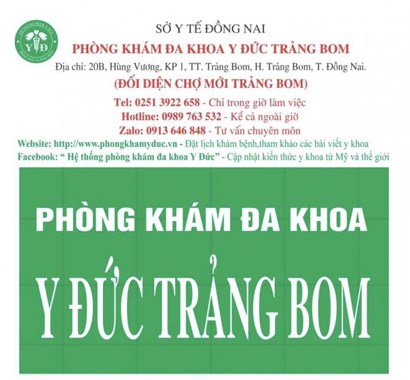 Phòng khám Đa khoa Y Đức