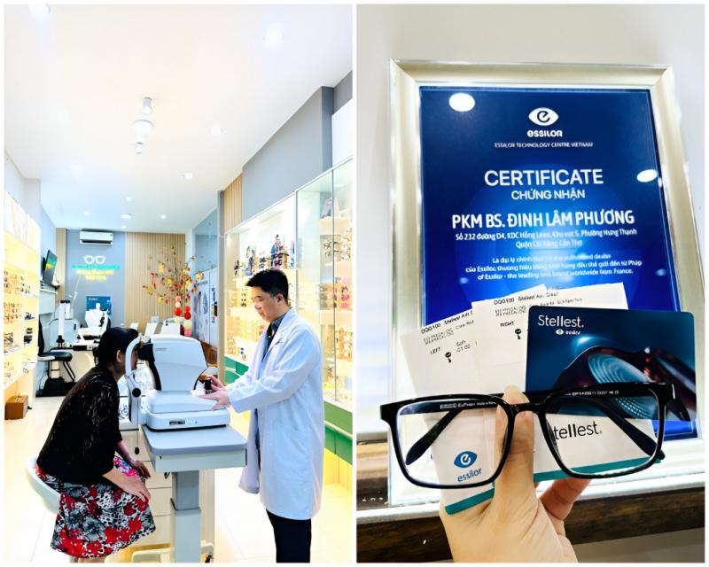 Phòng Khám Mắt & Mắt Kính BS.CKII.Đinh Lâm Phương - Cần Thơ