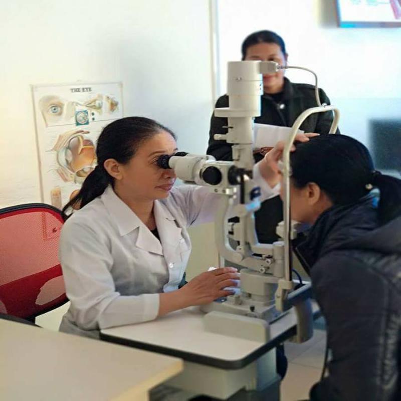 Phòng khám mắt kĩ thuật cao Ánh Sáng Việt