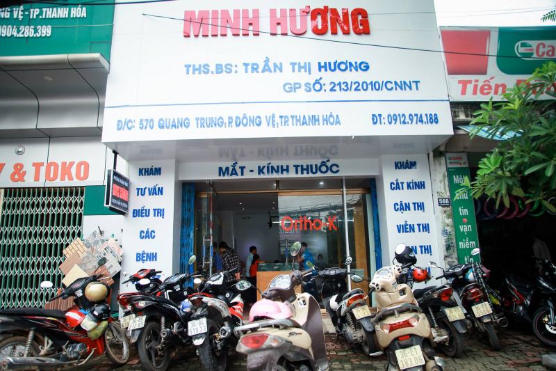 Phòng khám Mắt Kính Thuốc Minh Hương