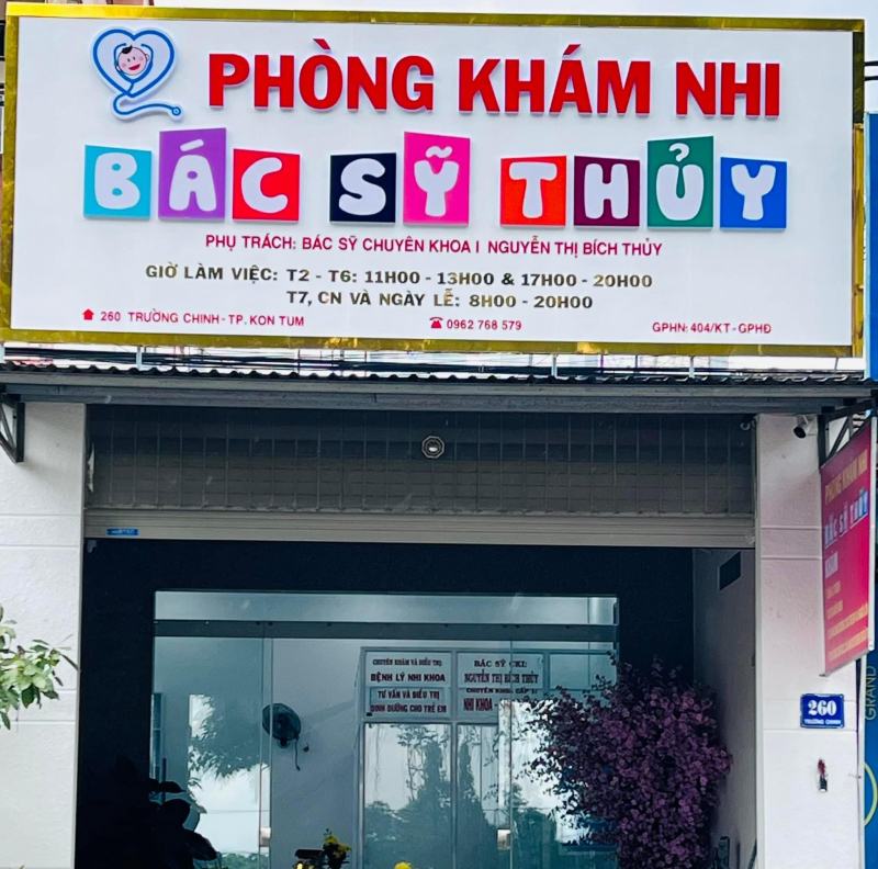 Phòng khám nhi Bác sĩ Thuỷ