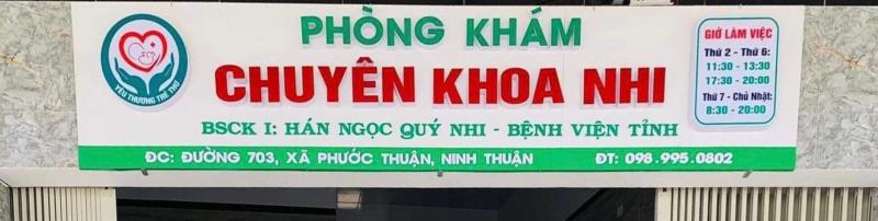 Phòng Khám Nhi khoa BsCk1 Quý Nhi