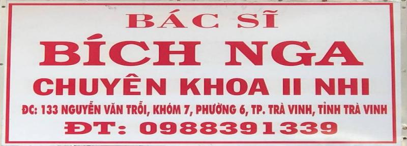 Phòng Khám Nội Nhi - Bác Sĩ CKII Võ Bích Nga