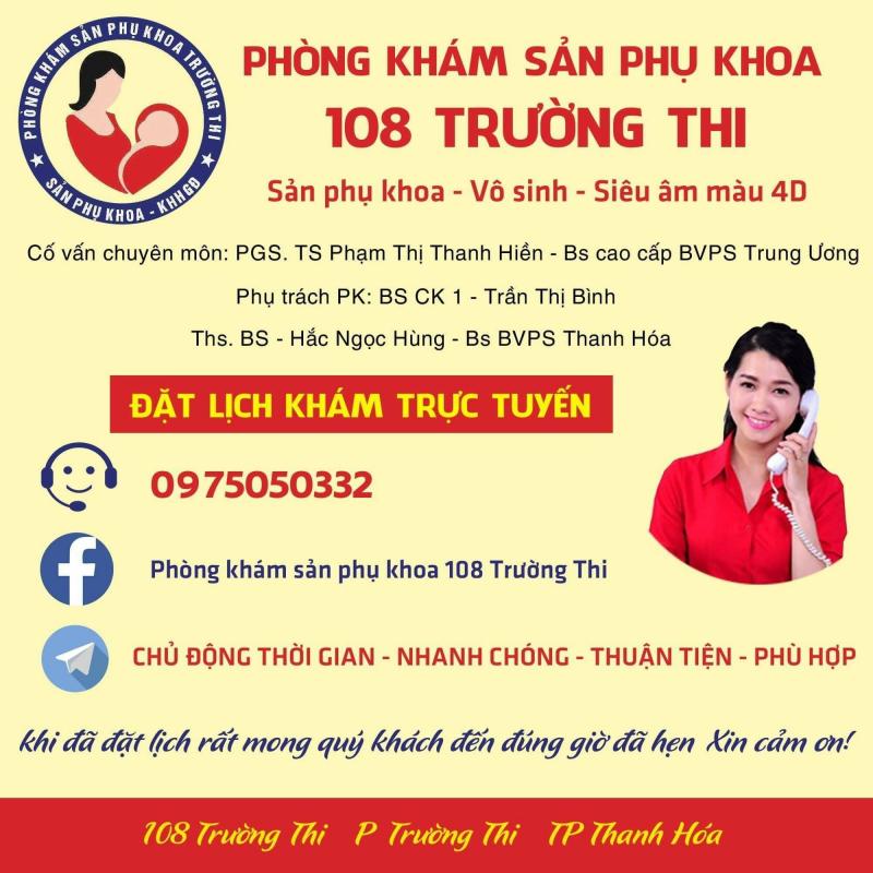 Phòng khám sản phụ khoa 108 Trường Thi